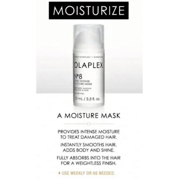 Brand new never opened OLAPLEX No 8 bond intense moisture mask 100ml full - Picture 3 of 7